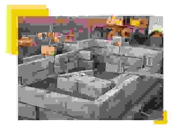 Фундамент сборный в Ревде