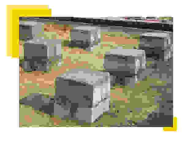 Фундамент столбчатый в Ревде
